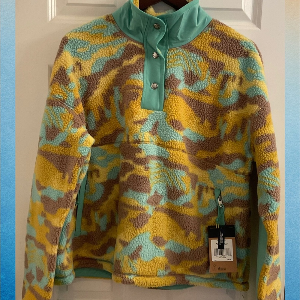 The North Face Printed Cragmont 1/4-Snap Fleece - NWT - Large